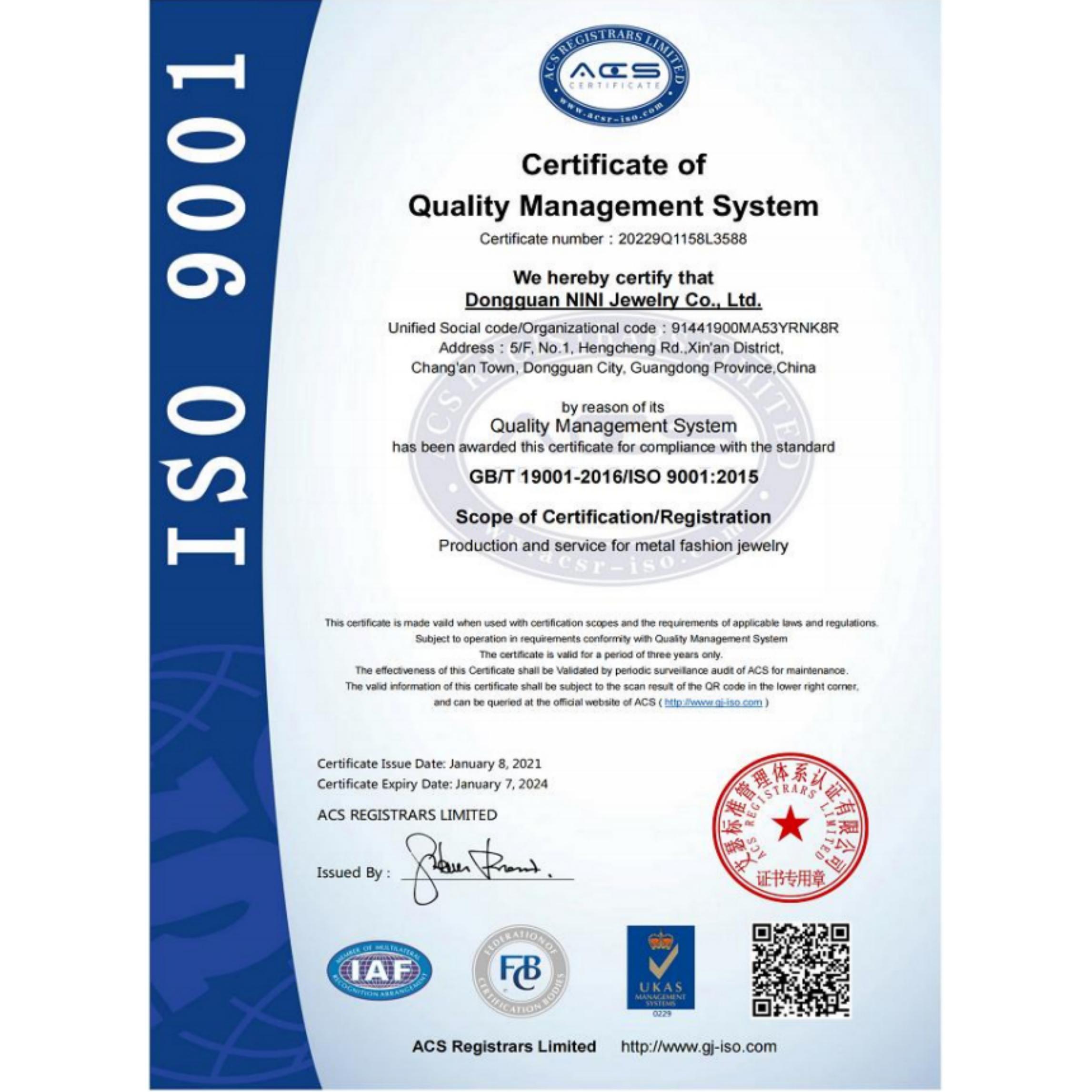 ISO 9001