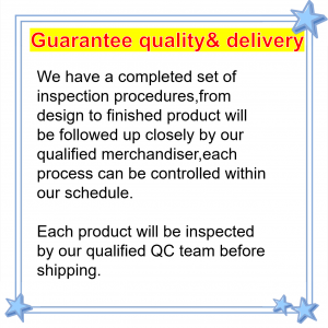 Guarantee Quality&Delivery